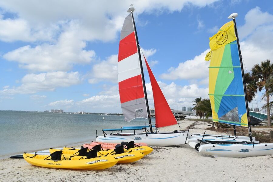 Miami: Hobie Cat Sailing - The 60-Minute Flow: From Check-In to Getting Back Before Sunset