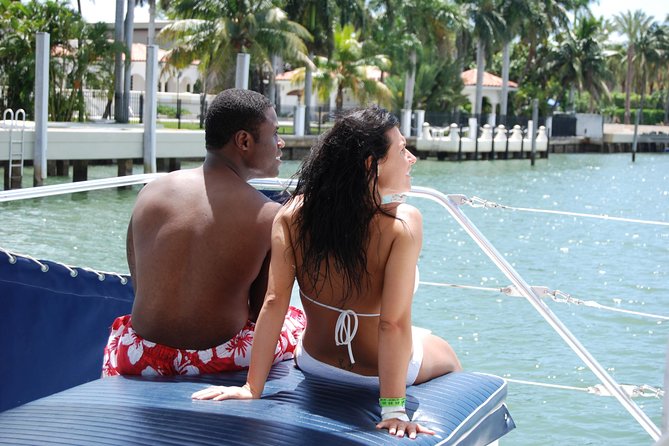 Miami Island Ultimate Adventure - The ride out: shaded deck time and real Miami views