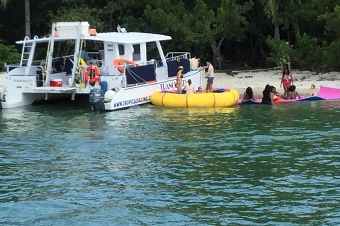 Miami Island Ultimate Adventure - Onboard comfort: restrooms, shaded lounge, and the day-boat reality
