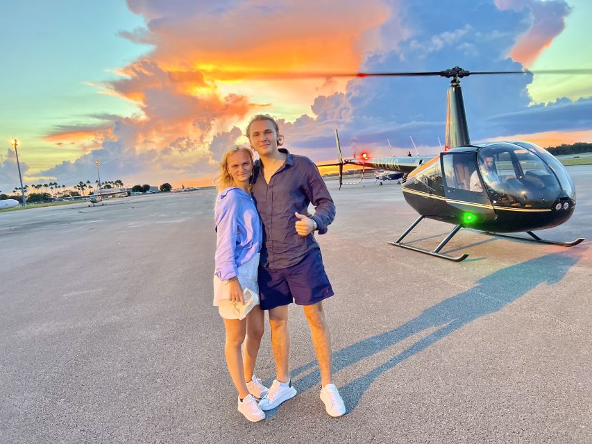 Miami: Luxury Private Helicopter Tour - Takeoff, Landing, and the Robinson R44 Feel