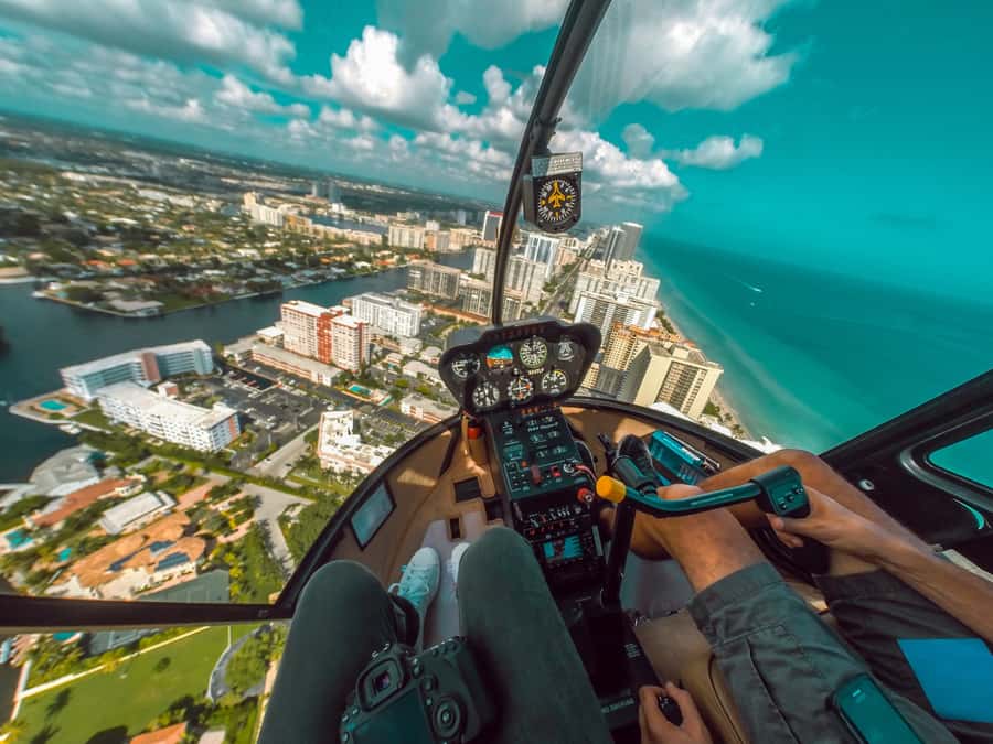 Miami: Luxury Private Helicopter Tour - Downtown Miami and Brickell Key: The Skyline Feels Personal Up There