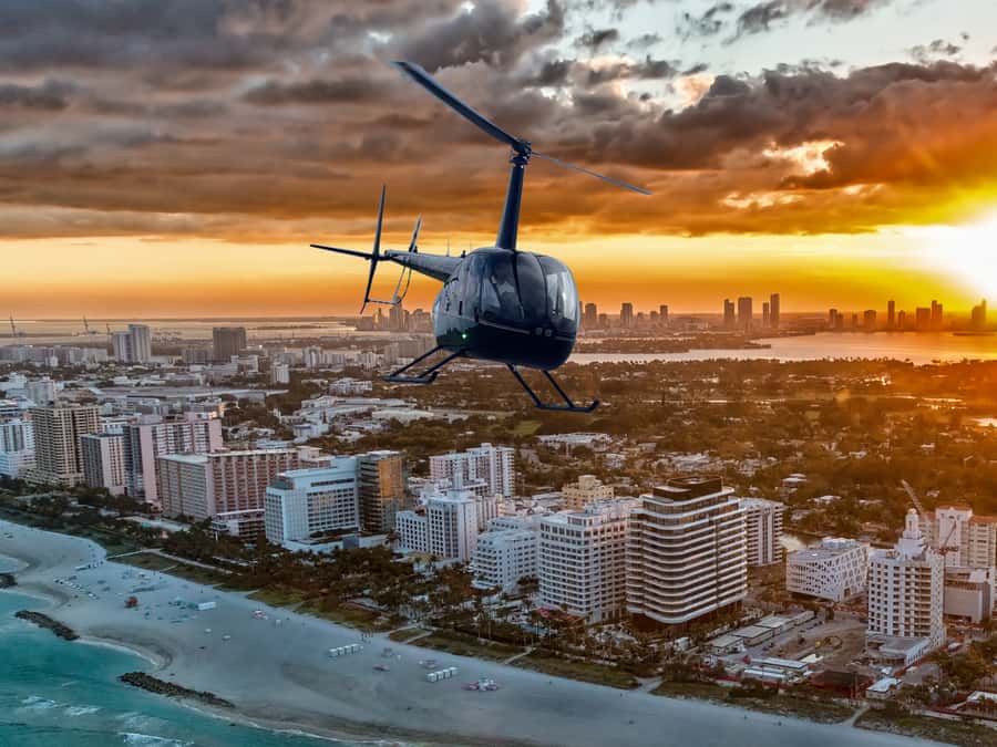 Miami: Luxury Private Helicopter Tour - Biscayne Bay Wildlife Search: Dolphins and Manatees (No Guarantees)