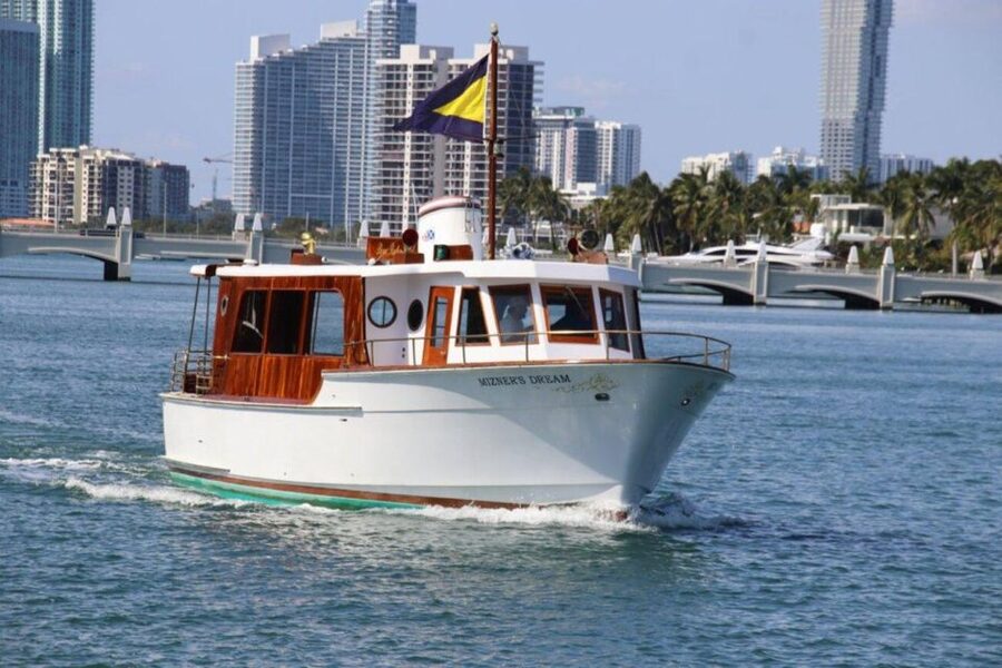 Miami: Miami Skyline Vintage Yacht Cruise, - The $60 Value: What You’re Actually Paying For
