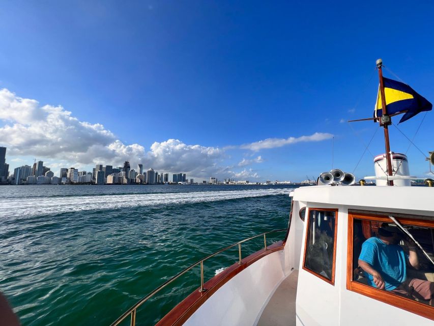 Miami: Miami Skyline Vintage Yacht Cruise, - Comfort That Matters More Than You Think