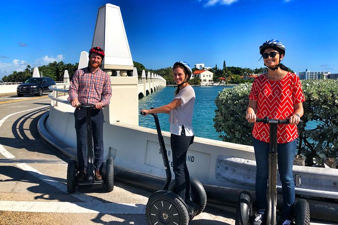 Miami Millionaire's Row Segway Tour - The Segway setup: you learn fast, then you glide