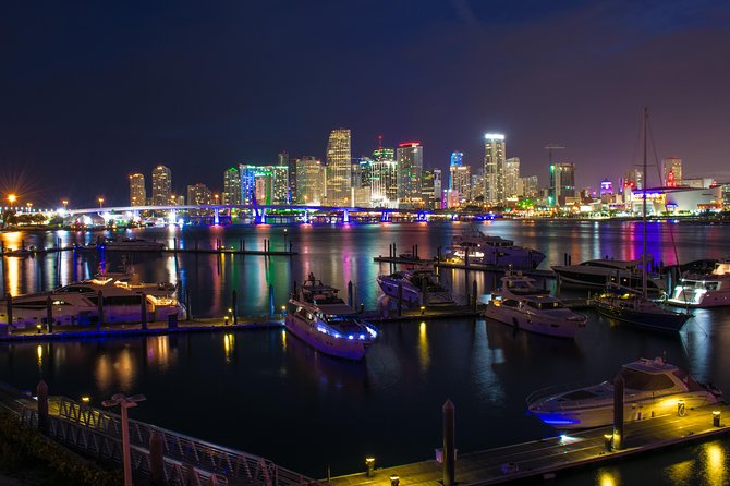 Miami: Open-top Bus Sightseeing Night Tour with Live Guide - Double-decker comfort: picking the right seat for wind and views