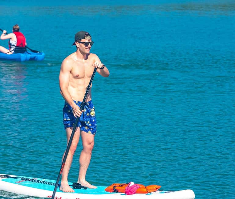 Miami: Paddle Board or Kayak Rental - PADL Beach Club - Lamar Lake and Biscayne Bay: where the scenery actually comes from