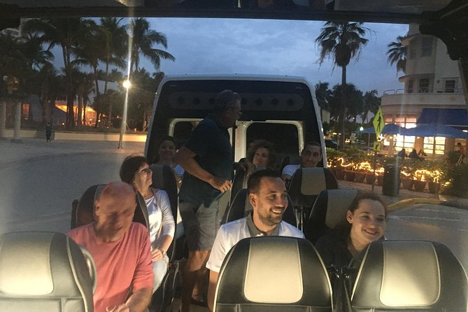 Miami Panoramic Tour By Night - Your Ride: Retractable Windows, Air-Conditioning, and Realistic Timing