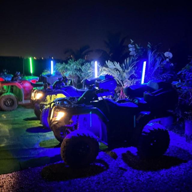 Miami Park Entrance Glow in the Dark ATV Riding Experience - Why a glow-in-the-dark ATV ride works so well in Miami