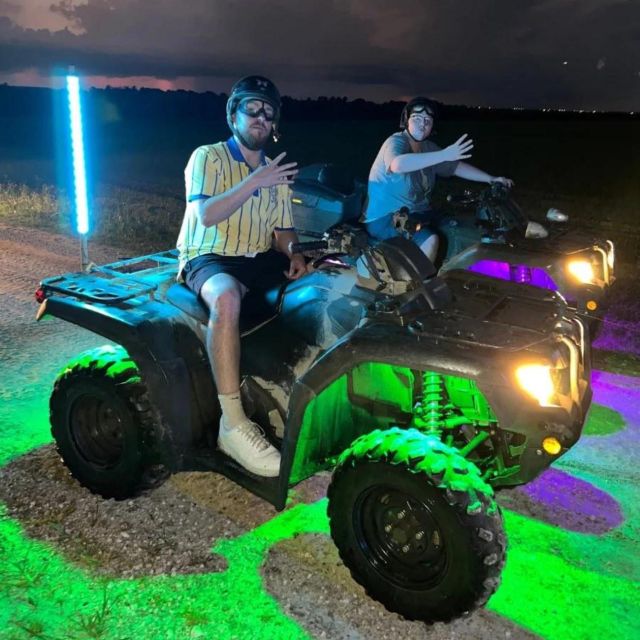 Miami Park Entrance Glow in the Dark ATV Riding Experience - The 45-minute ride: headlights, night paths, and controlled adrenaline