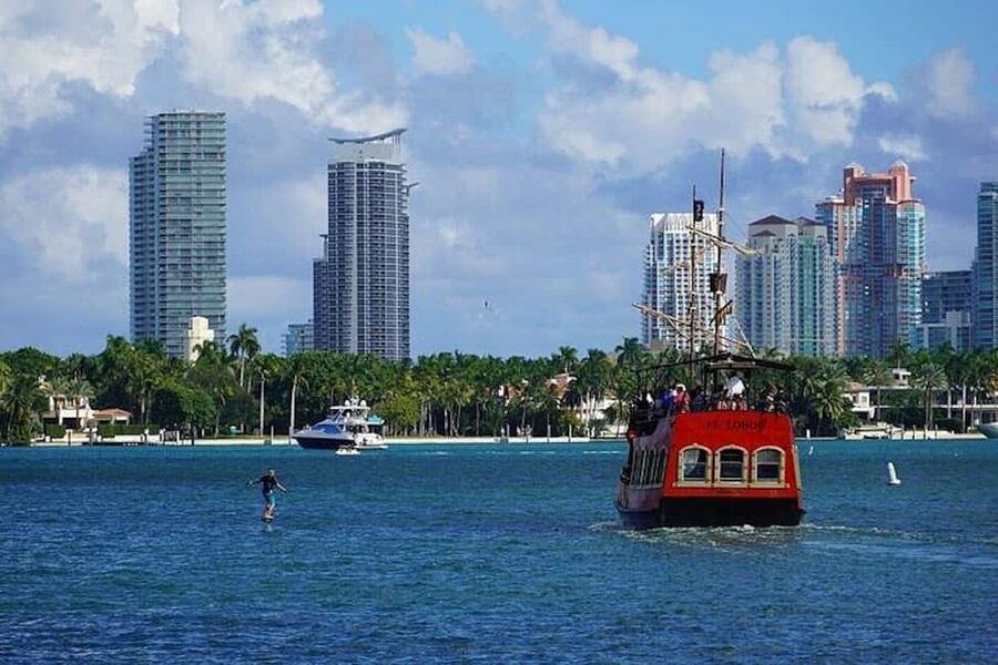 Miami Pirate Boat Cruise: Skyline & Millionaire Homes - Pirate Theme That Doesn’t Feel Forced