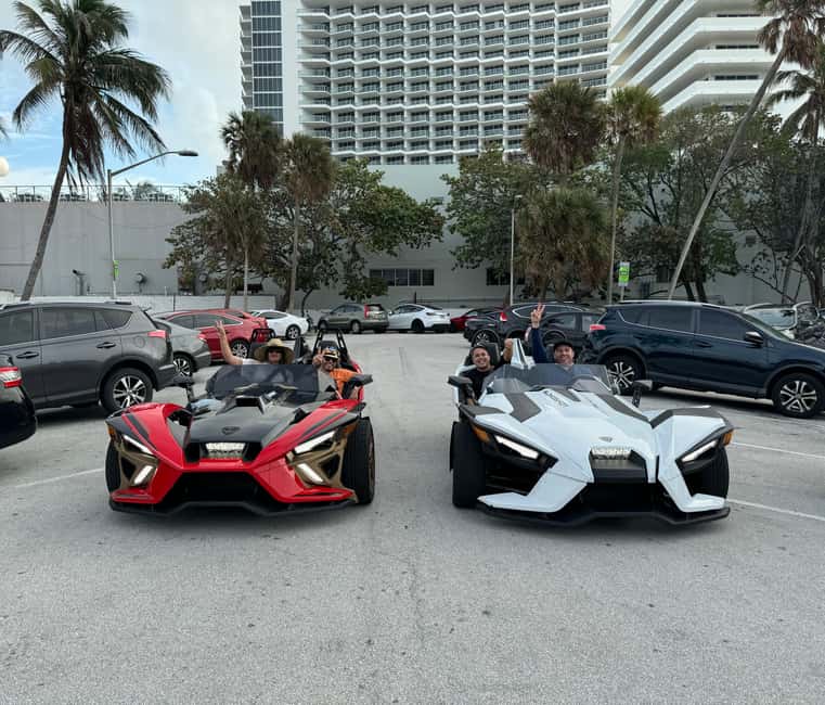 Miami: Polaris Slingshot Rental - Polaris Slingshot Miami: The 3-Wheel, Open-Air Rush