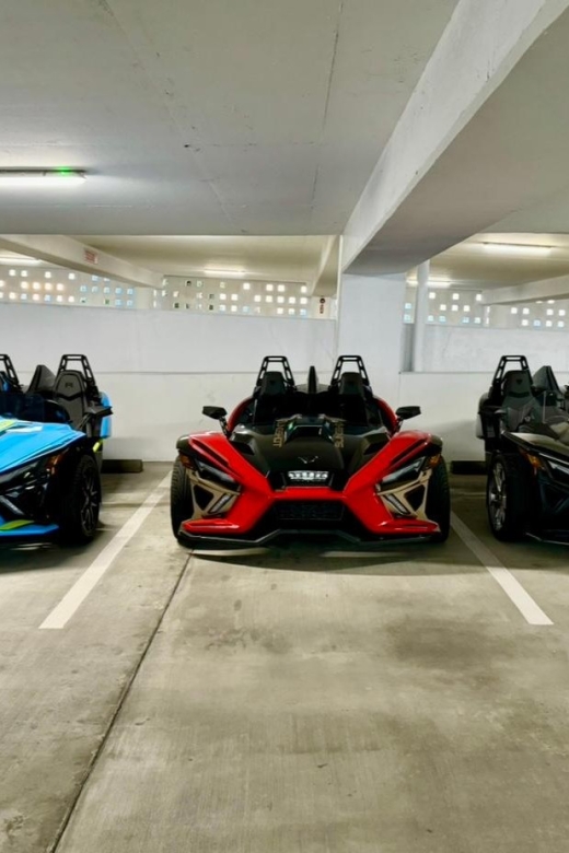 Miami: Polaris Slingshot Rental - Check-In at the Expansive Building, Suite 307