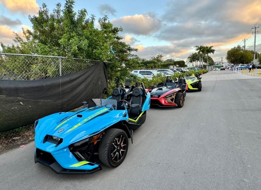 Miami: Polaris Slingshot Rental - The 1-Hour Slingshot Drive: How the Experience Flows