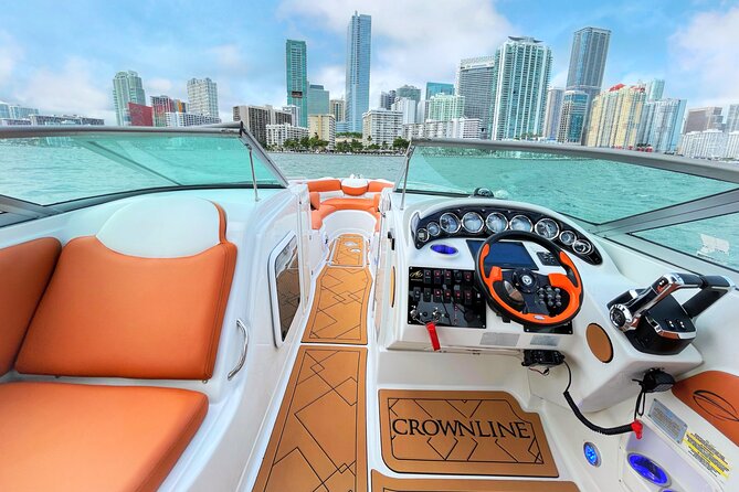 Miami Private Boat Charter: Indian Creek Raccoon Island & Sandbar - The boat comfort details that actually change your day