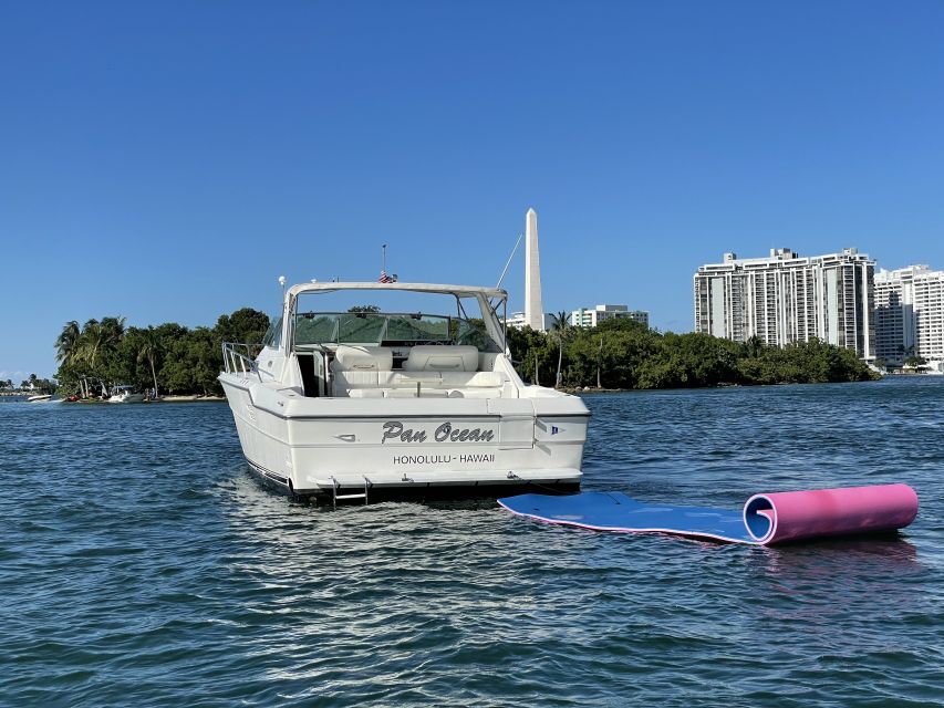 Miami: Private Yacht Rental Tour with Dolphins and Snorkel - Wildlife Watching That Feels Like More Than a Quick Peek