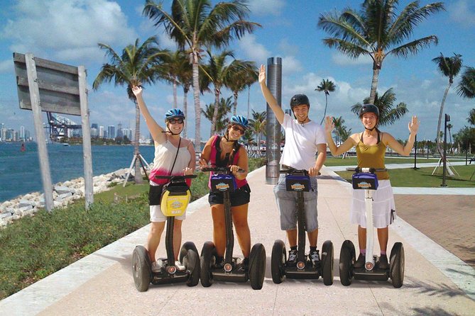Miami Segway Tour - South Beach stops: Art Deco icons, a memorial, gardens, and the pier