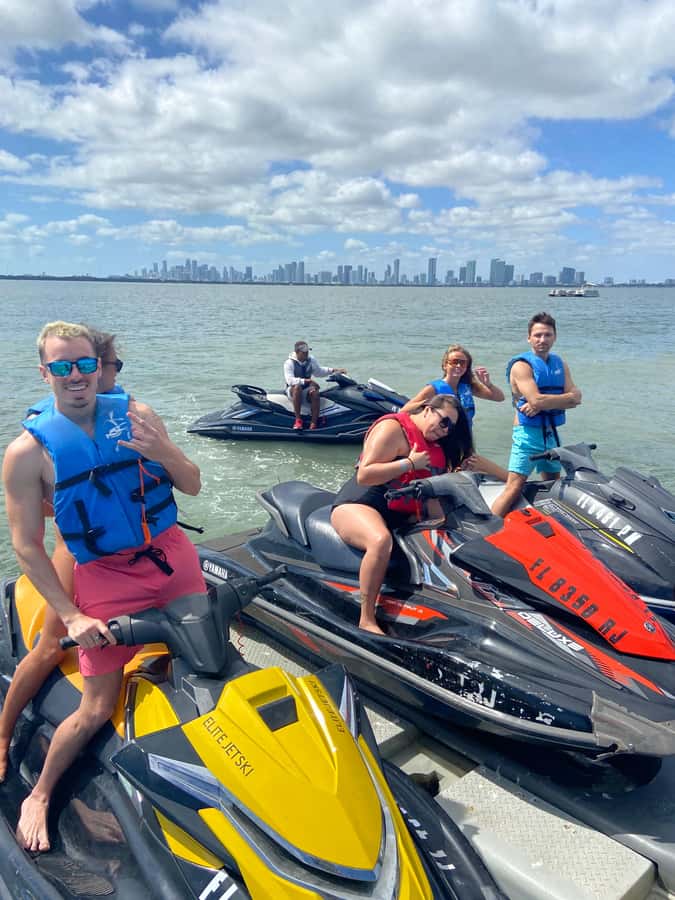 Miami: Self-drive Jetski Adventure - “Off-road” segment and timing: how the 1-hour ride fits