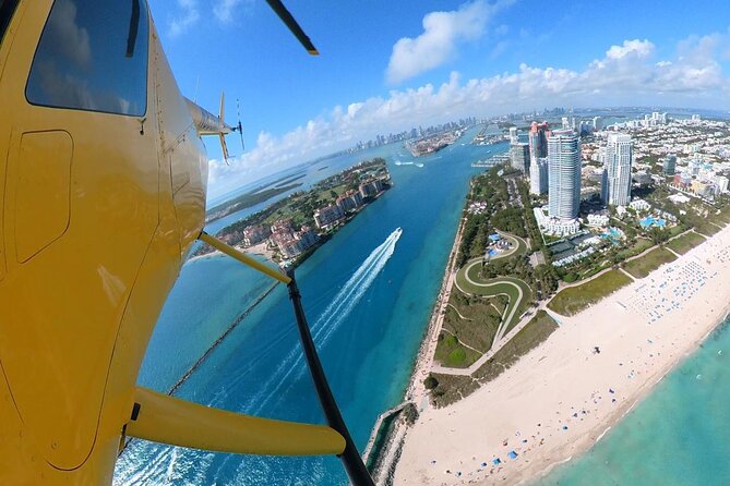 Miami Sightseeing Helicopter Tour Ride things to do Miami Beach - The 20-minute flight plan: what you’ll see from the cockpit