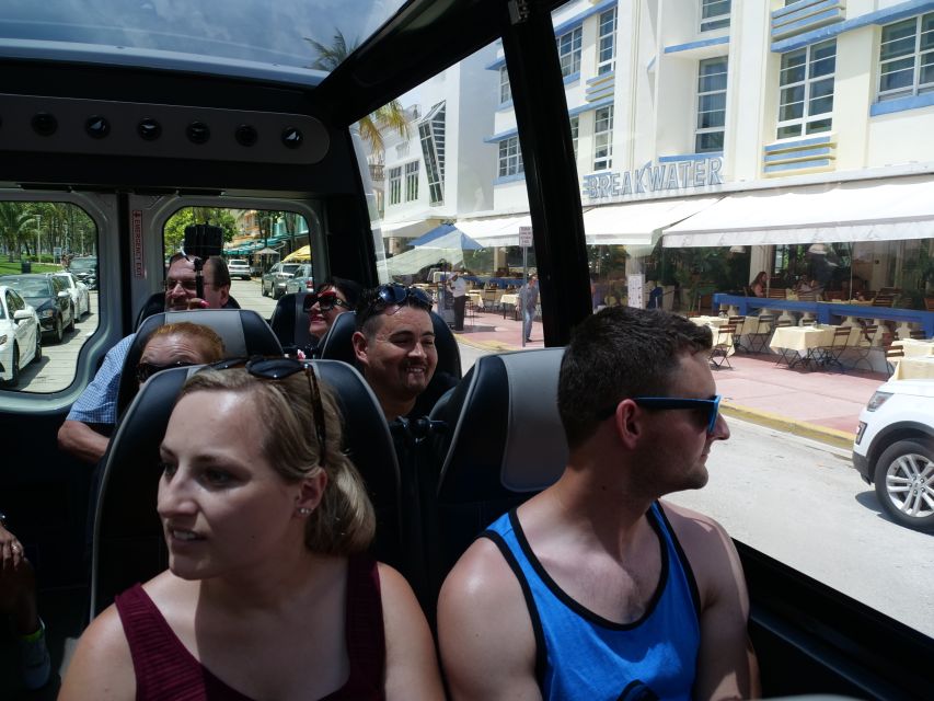 Miami Sightseeing Tour in a Convertible Bus (French) - Julia Tuttle Causeway return ride: the view payoff