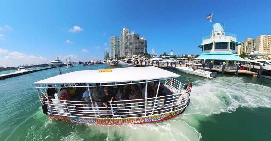 Miami Skyline Cruise of Millionaire Homes - Downtown Miami and Brickell: The Skyline First Impression