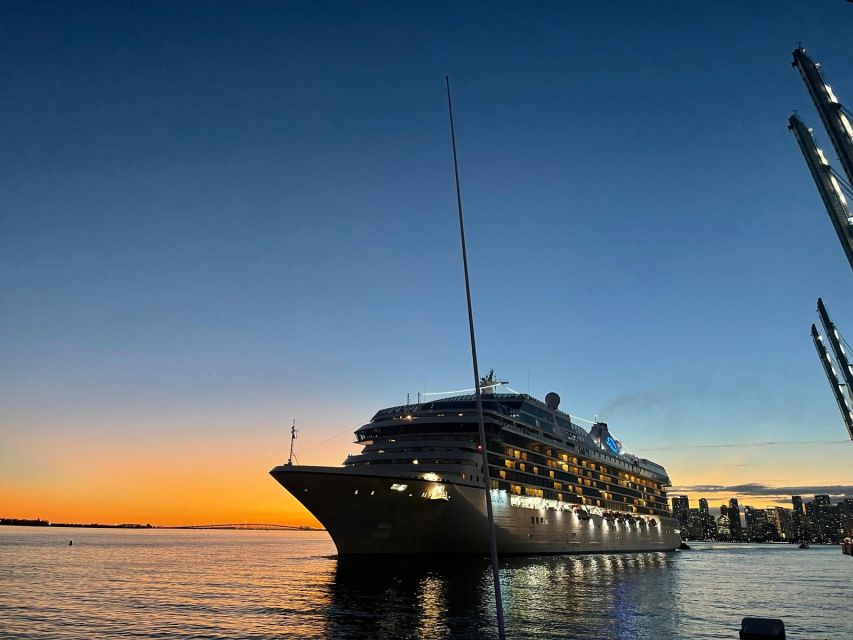 Miami Skyline Sightseeing Cruise and Millionaire Mansions - Miami at Golden Hour on Biscayne Bay