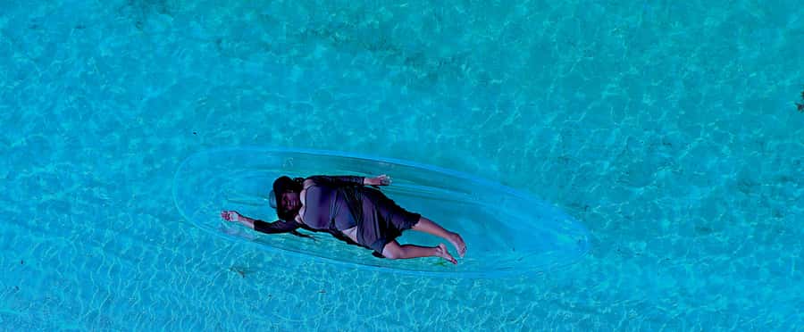 Miami/South Beach: Clear Kayak Photoshoot with Drone - Drone photos that showcase clarity (and why the tide matters)