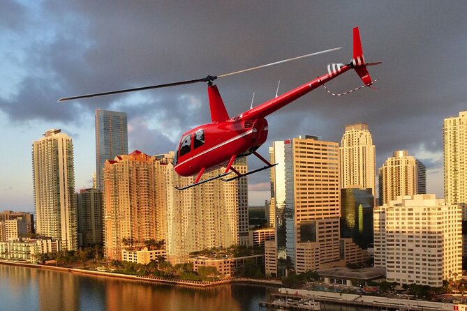 Miami Sunset Private Helicopter Tour - The 40-minute route: from Pinecrest to Biscayne Bay