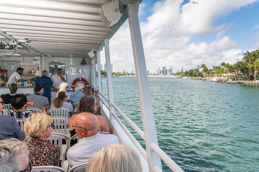 Miami: The Original Millionaire’s Row Cruise - How the yachts feel: air-conditioned comfort and a photo-friendly upper deck