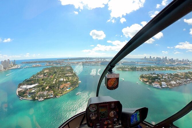 Miami Top-Rated Helicopter Tour: South Beach, Downtown & Islands - South Beach: Art Deco vibes plus clear water