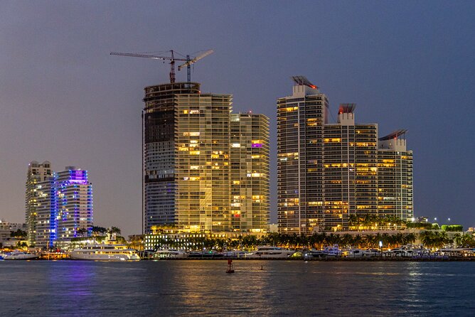 Miami Twilight Skyline Cruise - Fisher Island: the celebrities’ water-edge retreat