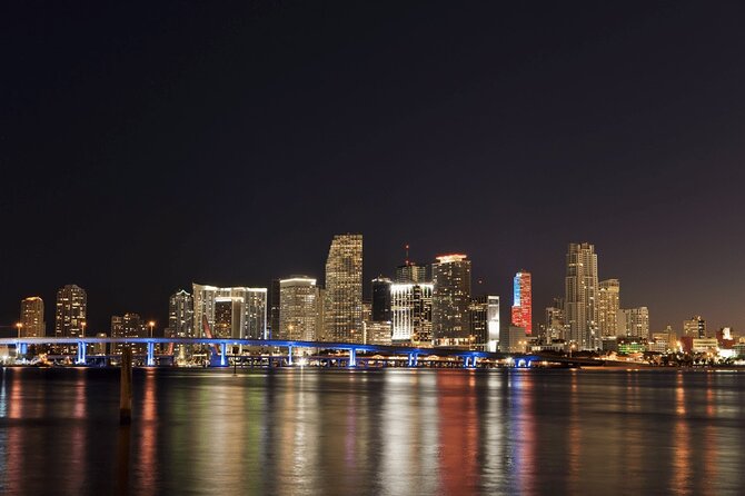 Miami Twilight Skyline Cruise - South Beach lit up: your first skyline moment