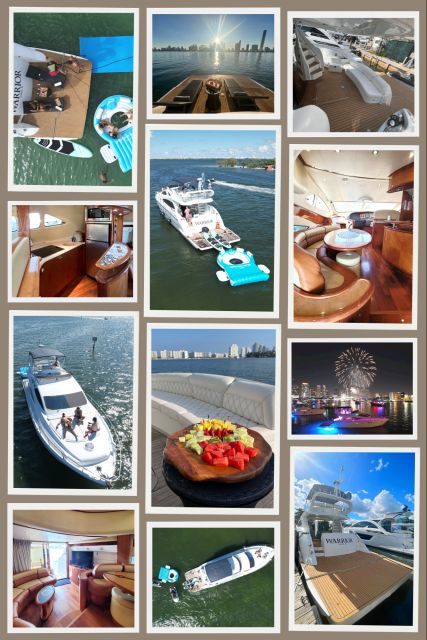 Miami Yacht Rental with Jetski, paddleboards, Inflatables - FAQ