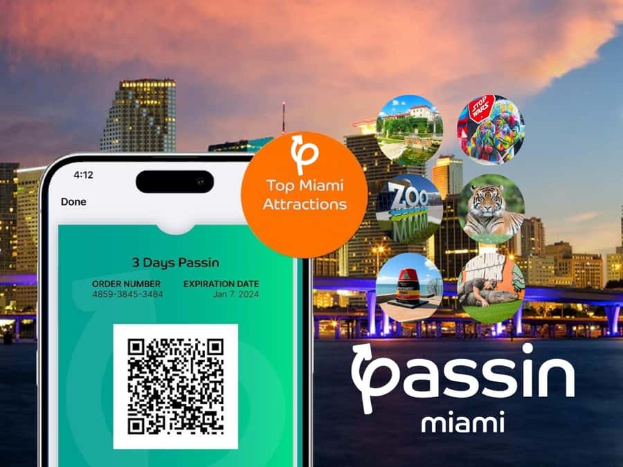 Passin Miami: 30+ Attractions, eSIM & 1-Way Airport Transfer - Your digital pass workflow: contactless entry and one place to manage it