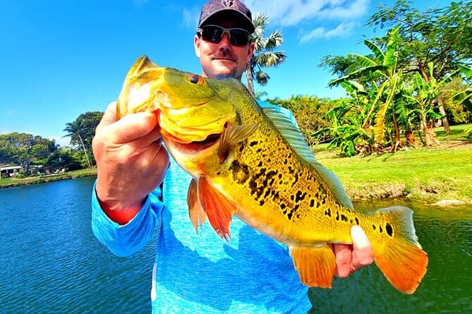 Peacock Bass Fishing Trip near Miami South Beach - Stop 2: Blue Lagoon Waters and the Peacock Bass Hunt