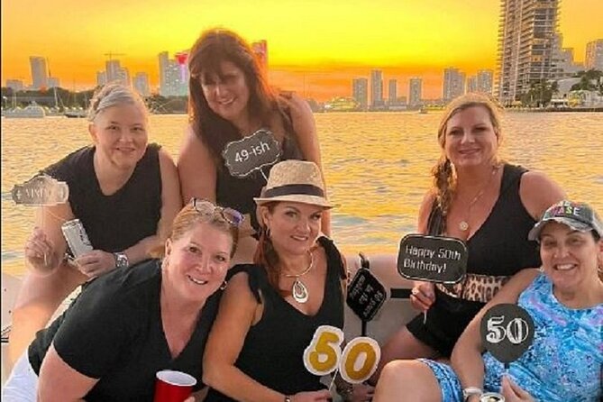 Private Boat Ride in Miami with Experienced Captain and Champagne - The boat ride setup: Monterey M225 comfort, outdoor seating, and real freedom