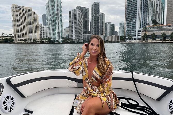 Private Boat Ride in Miami with Experienced Captain and Champagne - Miami Marine Stadium and the Virginia Key angle