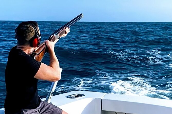 Private Charter Saltwater Fishing with Ocean Skeet Shooting - Yachts n Guns: Safety Briefing and Shooting Over the Ocean