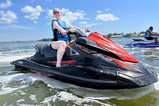 Private Jetski Excursion In Miami - Safety brief, life jackets, and learning fast
