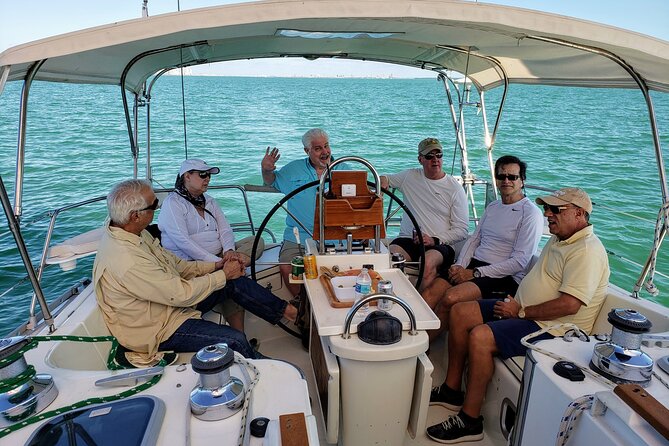Private Sailing on the Miami Bay - Biscayne Bay - Biscayne National Park snorkeling: the reef option, but only if you time it right
