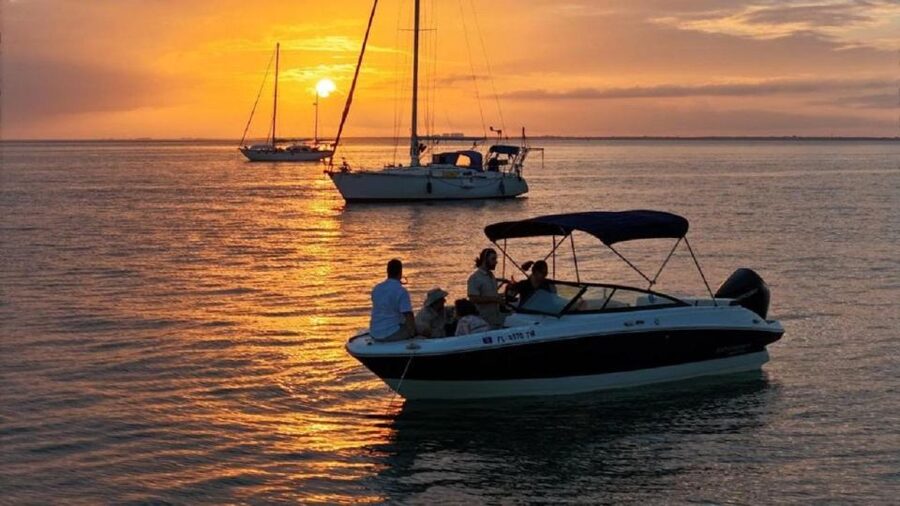 Private Sunset and Night Cruise in Miami with skyline views - Brickell at night and the Miami River pass-by perspective