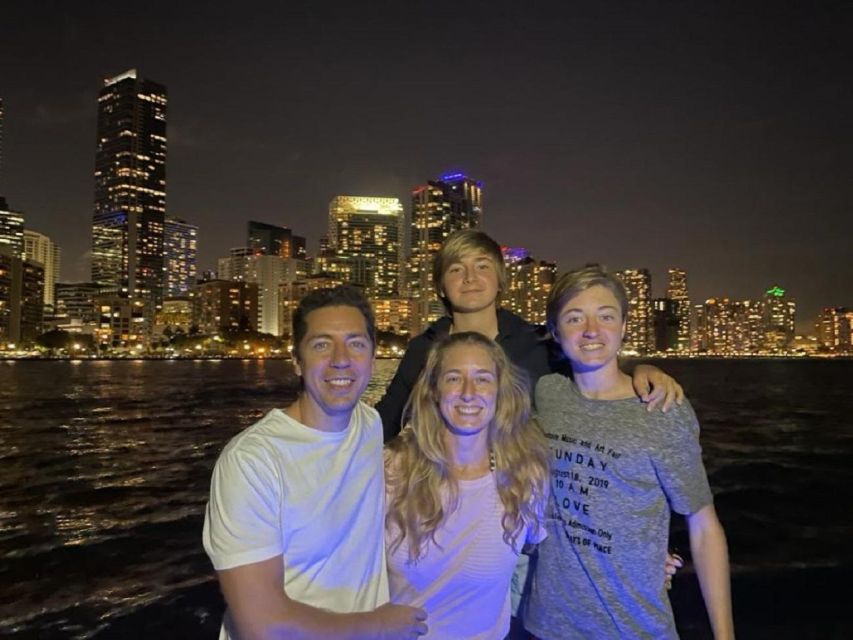 Private Sunset and Night Cruise in Miami with skyline views - Miami Beach shoreline views from the water