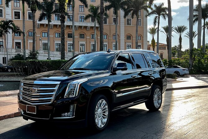 Private SUV Limo Services in Miami FL - Routes that fit best: airport-to-hotel and cruise port transfers