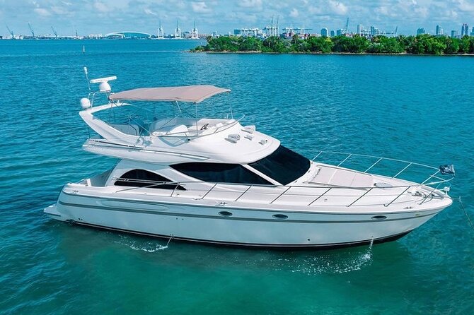 Private Yacht Cruise in Miami Beach - A 50-Foot Flybridge Yacht and Why Miami Looks Different From Here