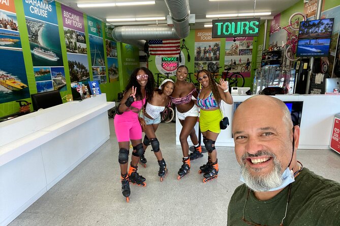 Rollerblade Rental in Miami Beach - Finding the Start Point on 1401 Washington Ave