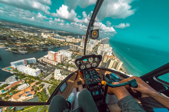 Romantic Miami Helicopter Tour with Champagne - The route overhead: South Beach to Key Biscayne, in real-life order