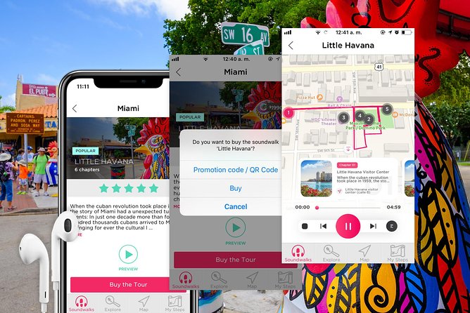 Self-Guided Audio Tour - Little Havana - Historical Landmarks and Famous Events: Where to Look While You Listen