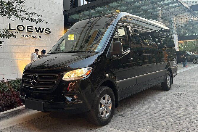 Shuttle service from Miami International Airport - Luxury Vehicle Comfort: Leather Seats, Modern Amenities, and Less Waiting