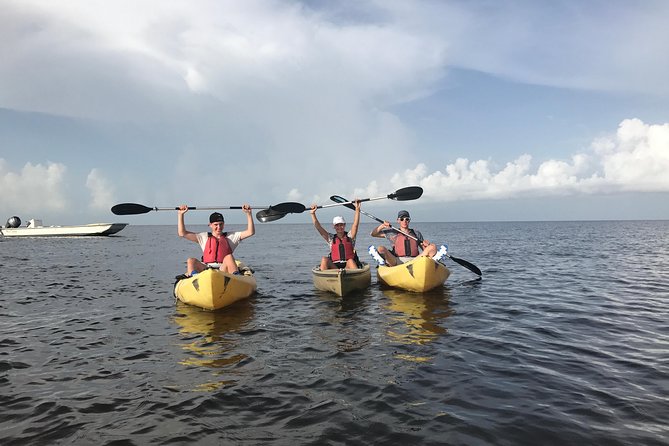 Small Group Boat, Kayak and Walking Guided Eco Tour Everglades - Meeting in Chokoloskee and getting onto the boat (ladder steps included)