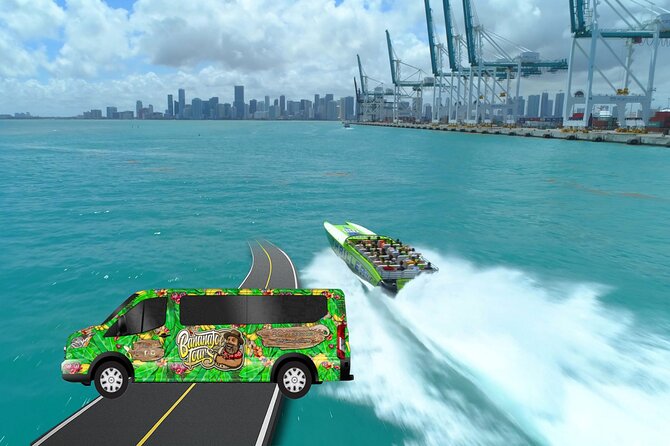 Small-Group Miami City and Speedboat Tour & Hotel Pick-up - How the city drive and Thriller speedboat fit into one smooth day
